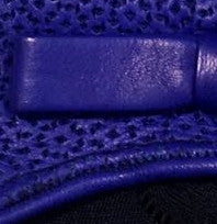 LIMITED EDITION, PERFORATED WOMEN OLD ROSE LEATHER GLOVES WITH BOWS, SILK LINER, MADE IN ITALY- TIE SHOP ROME  DETAILS