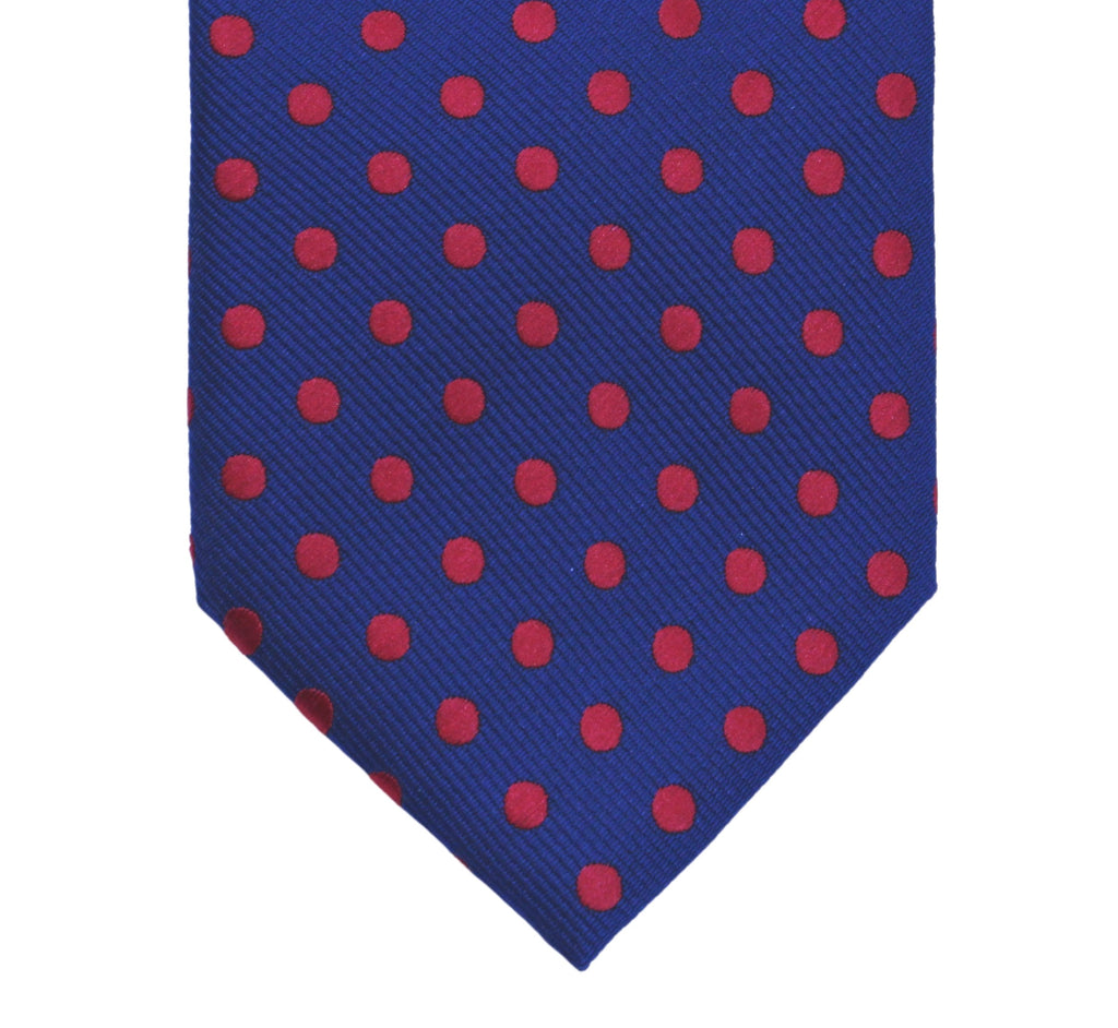 Classic Maxi Polka Dot tie - Astronaut with stiletto dots