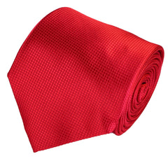 ALIZARIN ZARINA, Basic read necktie madein silk  - TIE SHOP ROME