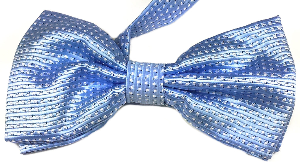 CORNFLOWER MICRO, bow ties - TIE SHOP ROME
