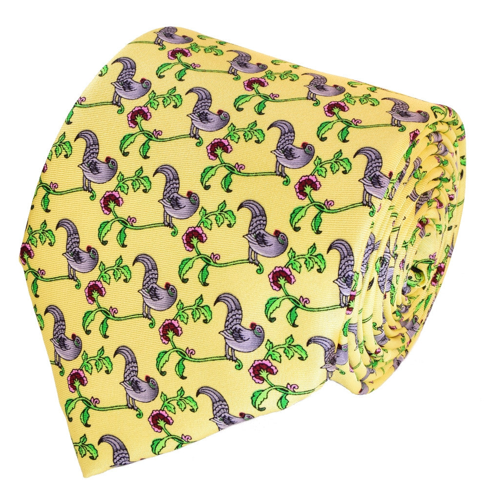 TIESHOPROMA, BUFF,TAUPE GREY, CHATEAU GREEN, RUSTIC RED,TEA ROSE, CONVERSATIONAL, BASIC NECKTIE MADE IN SILK