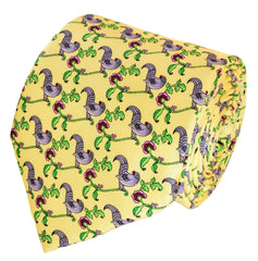 TIESHOPROMA, BUFF,TAUPE GREY, CHATEAU GREEN, RUSTIC RED,TEA ROSE, CONVERSATIONAL, BASIC NECKTIE MADE IN SILK
