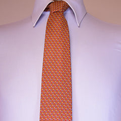 MAROON CONVERSATION, Basic tie - TIE SHOP ROME