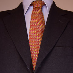 MAROON CONVERSATION, Basic tie - TIE SHOP ROME