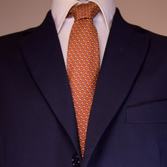 MAROON CONVERSATION, Basic tie - TIE SHOP ROME
