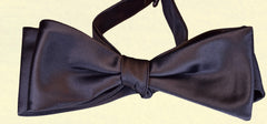 BLACK CAT, non ready bow tie - TIE SHOP ROME