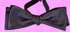 BLACK CAT, non ready bow tie - TIE SHOP ROME