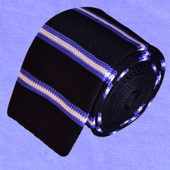 BLUE&WHITE BITE, MAGLINA TIE - TIE SHOP ROME