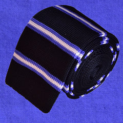 BLUE&WHITE BITE, MAGLINA TIE - TIE SHOP ROME