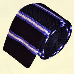 BLUE&WHITE BITE, MAGLINA TIE - TIE SHOP ROME
