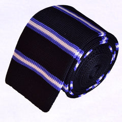 BLUE&WHITE BITE, MAGLINA TIE - TIE SHOP ROME