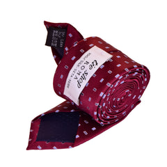 BORDEAUX DANDY, SKINNY TIE - TIE SHOP ROME