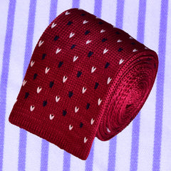 BURGUNDY KNIT