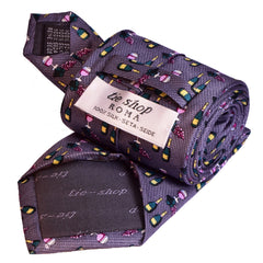 GRAY CHAMPAGNE, Basic tie - TIE SHOP ROME