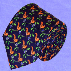 HAITI BIRDS, Basic tie - TIE SHOP ROME