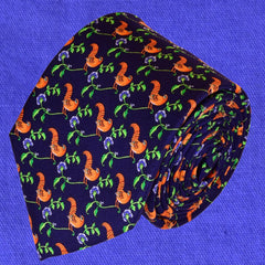 HAITI BIRDS, Basic tie - TIE SHOP ROME
