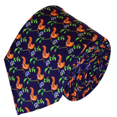 HAITI BIRDS, Basic tie - TIE SHOP ROME
