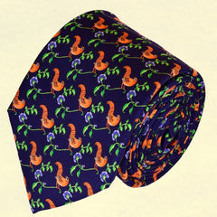 HAITI BIRDS, Basic tie - TIE SHOP ROME