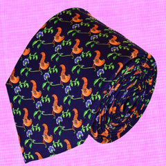 HAITI BIRDS, Basic tie - TIE SHOP ROME