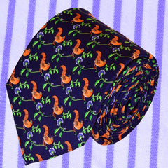 HAITI BIRDS, Basic tie - TIE SHOP ROME
