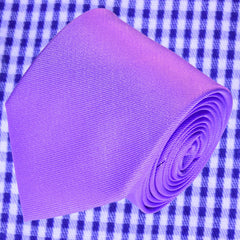 PURPLE TWILL, STANDARD TIE - TIE SHOP ROME