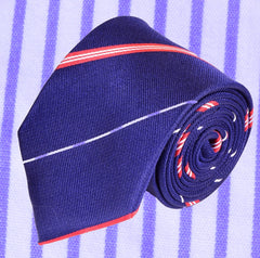 MIDNIGHT STRIPES, STANDARD TIE - TIE SHOP ROME