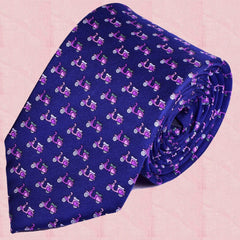 PINK VESPAS CONVERSATIONAL, Basic tie - TIE SHOP ROME