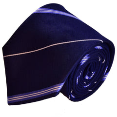 DOUBLE BLUE, STANDARD TIE - TIE SHOP ROME