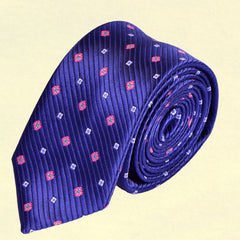 OXFORD PATTERNS, SKINNY TIE - TIE SHOP ROME