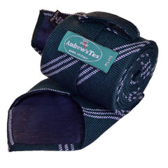 PEARL-GREEN, REGIMENTAL, WOOL NECKTIE HANDMADE IN ITALY BASKET WEAVE FABRIC - CRAVATTA IN LANA REGIMENTAL VERDE PERLA, FATTA A MANO ITALIA, TESSITURA A CANESTRO - TIESHOPROME