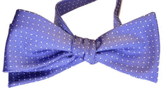 PERANO SNOWFLAKES, non ready bow tie - TIE SHOP ROME