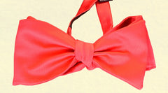 RADICAL RED, non ready bow tie - TIE SHOP ROME