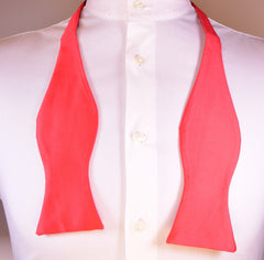 RADICAL RED, non ready bow tie - TIE SHOP ROME