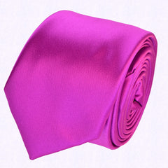 FUCHSIA TUNA, SKINNY TIE - TIE SHOP ROME