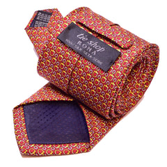 MAROON CONVERSATION, Basic tie - TIE SHOP ROME